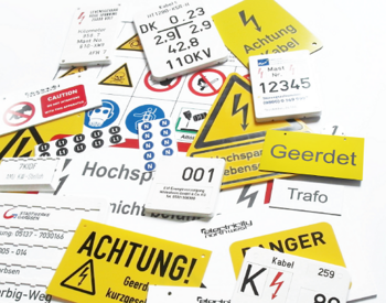 Signage systems for power supply companies signage solutions for power supply companies